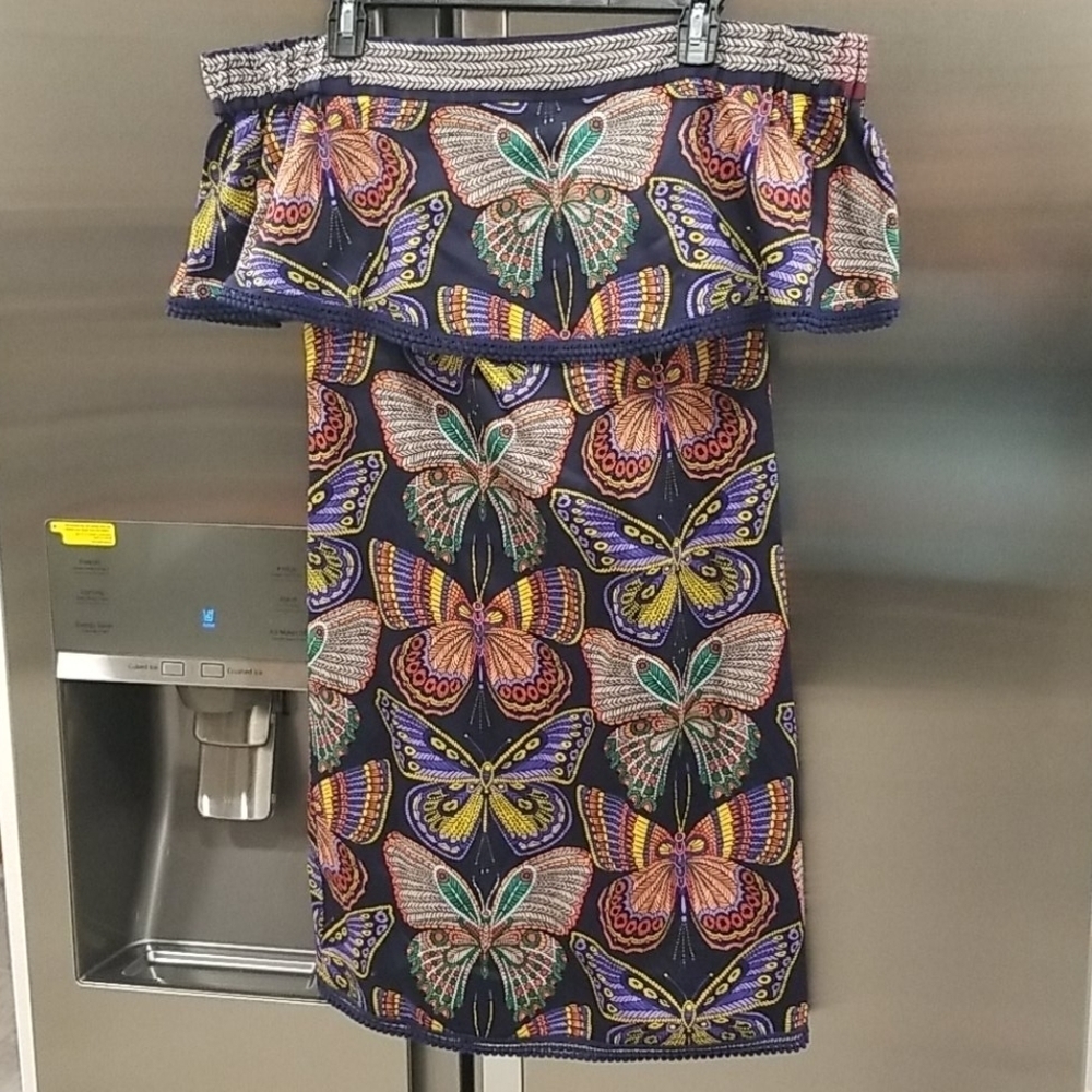💕TRINA TURK💕 Welton Dress ~ Butterfly Print - Picture 10 of 14